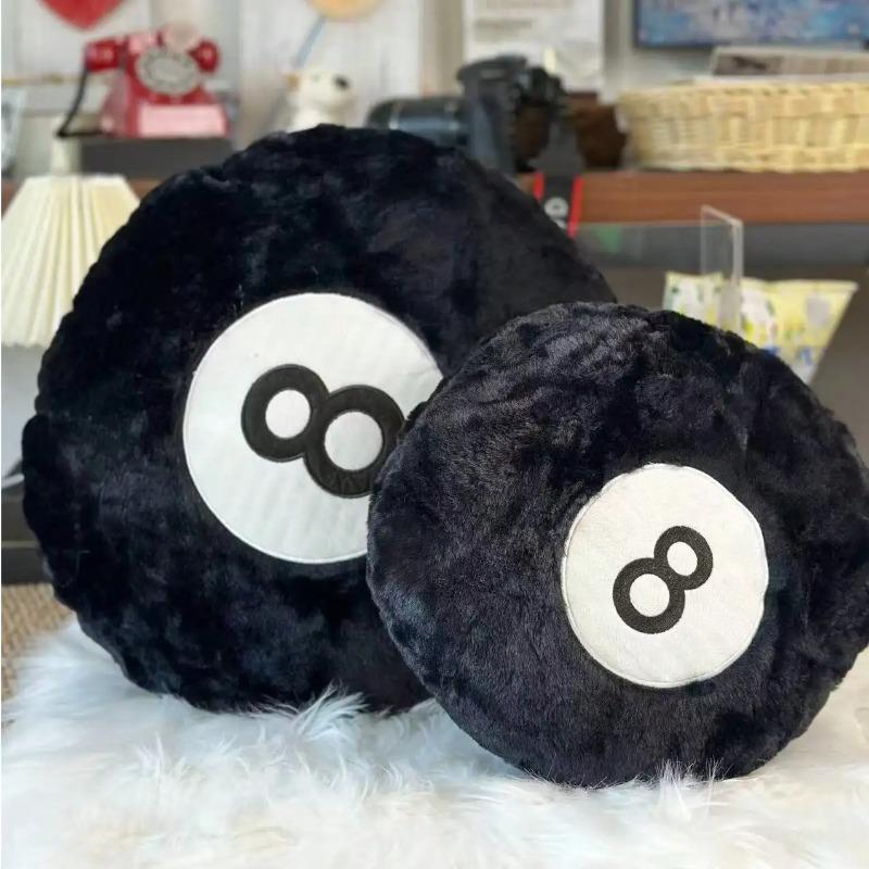 43cm/16.93inch Black 8 Ball Billiard Plush Pillow Soft Cushion For Home Sofa Bed Decor, Ideal Holiday Birthday Gift  diamond painting   jasmine crochet  loc sprinkles  silly bandz solid wood dowel