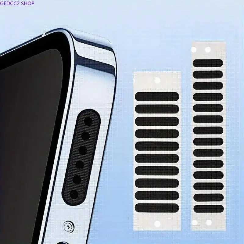 24PCS Universal Cellphone Speaker Dustproof Mesh Covers - Easy-Apply Anti-Dust Protector Accessories for Smartphones, Tablets, Camping & Hiking Electronic Devices