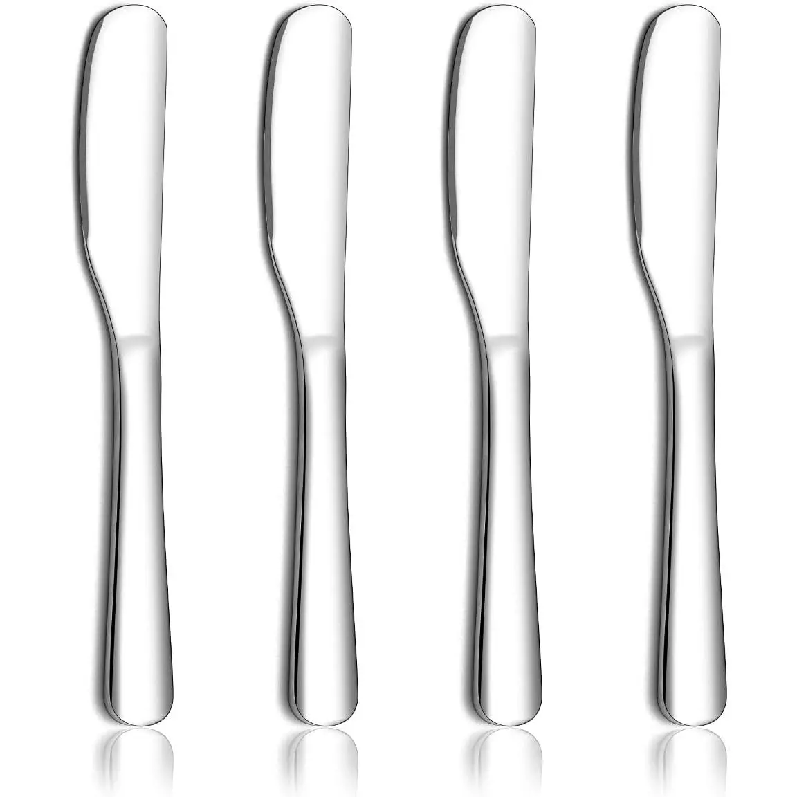 Stainless Steel Butter , Butter Spreader, Butter , Butter Spreader  for Kitchen Restaurant Party, Kitchen Gadgets, Set of 4