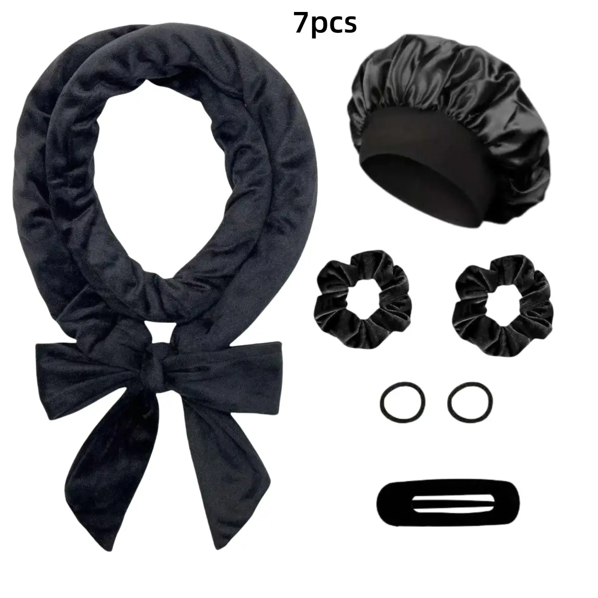 7-Piece set black