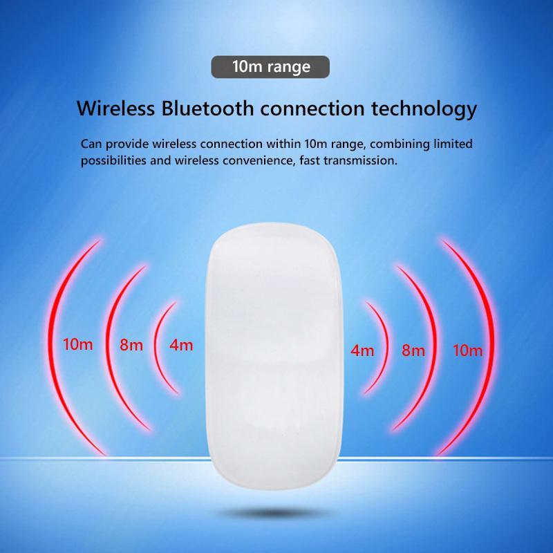 Wireless Bluetooth Computer Mouse Magic Dual-Mode Silent Rechargeable Touch Slim Ergonomic PC Mice