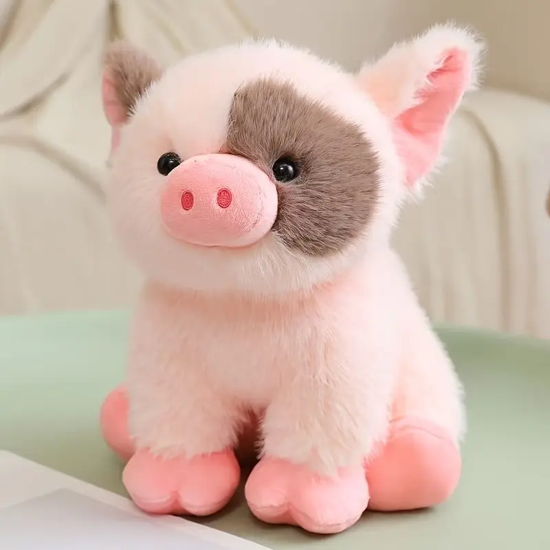 Cartoon Pig Plush Animal Doll, Soft and Cozy Piggy Toy, Super Soft Fluffy, Perfect Gift for Friends and Loved Ones, Ideal Present for Special Occasions