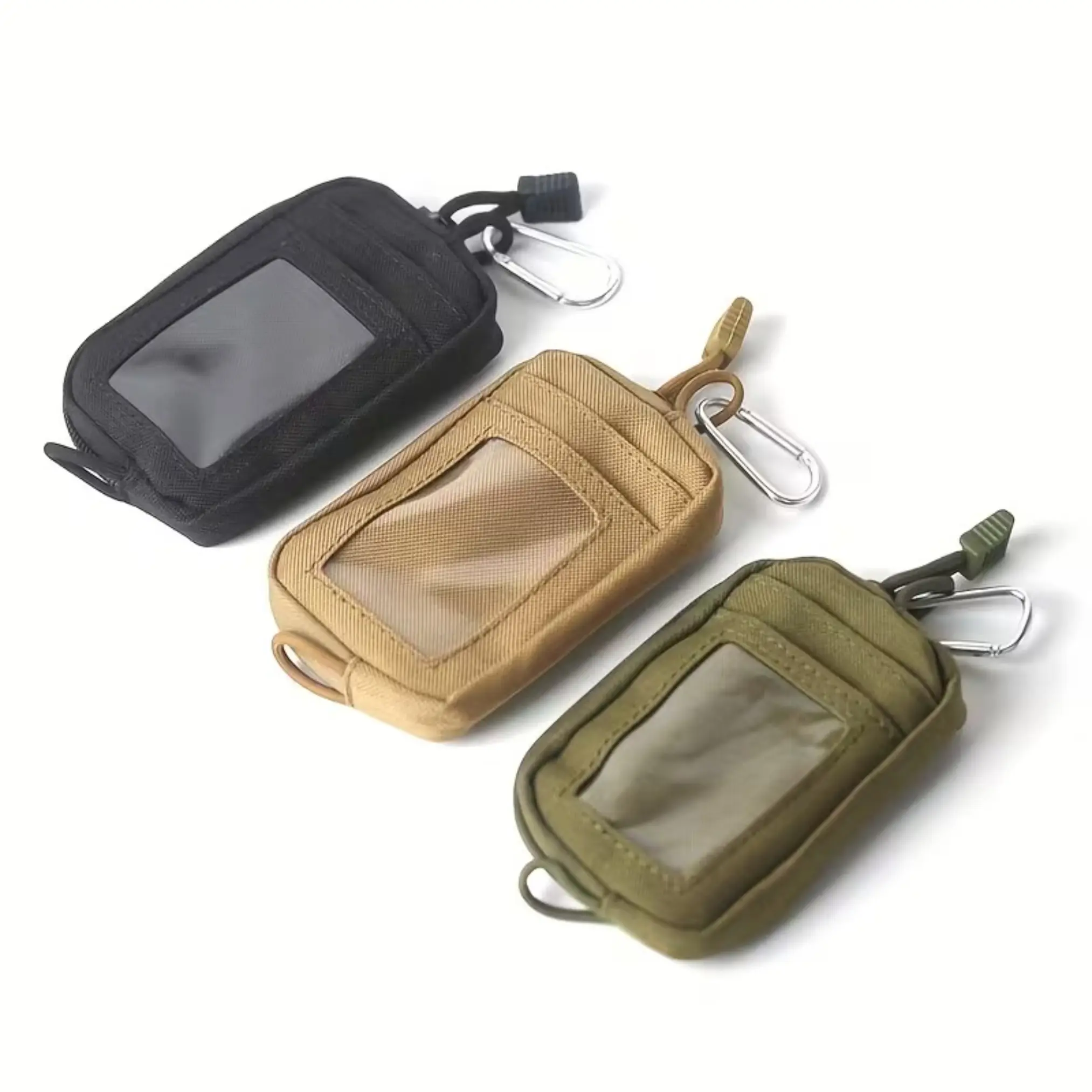 Mini Attachment Pouch, Multifunctional Card & Key Holder Bag, Compact Coin Purse for Running, Camping, Climbing, Fishing & Outdoor Travel Use