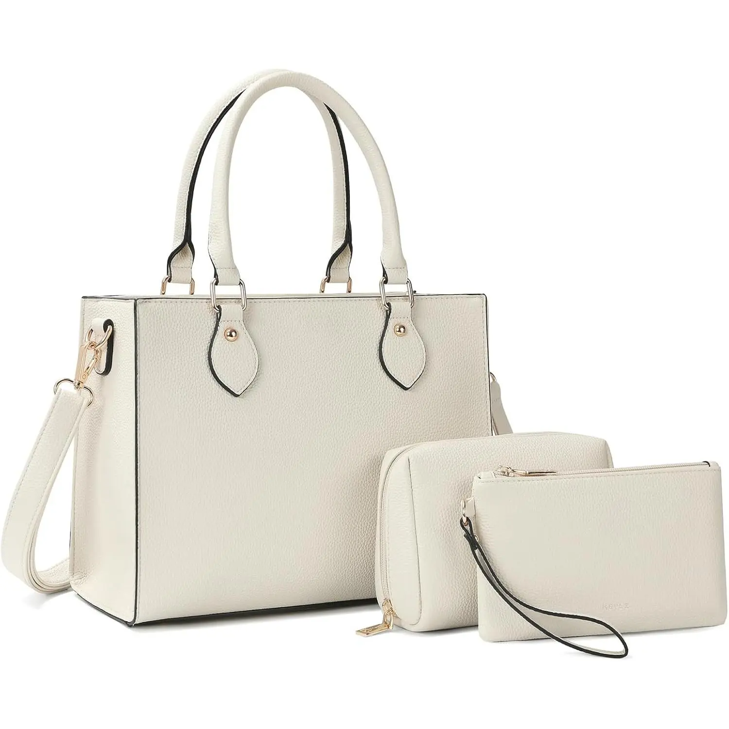Medium Tote Bag for Women Crossbody Purses and Handbags Leather Top-handle Satchel  Bag Sets