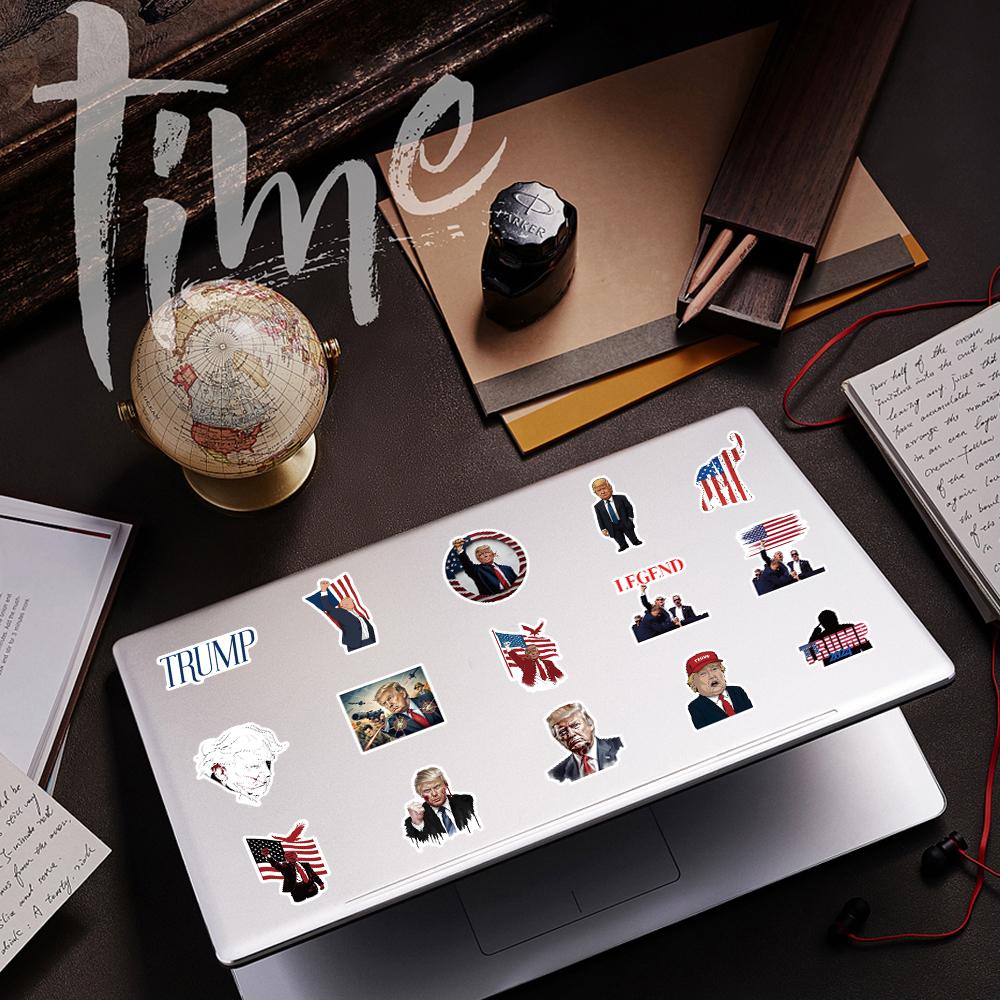 250 waterproof stickers, personality Trump, mobile phone cup luggage decoration stickers