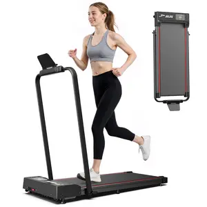 【 Jumpstart Sale】Portable Walking Treadmill with Handrail, Low-Noise Motor, 265lbs Weight, 6.2MPH Home Treadmill , Touch/Remote Control, 3 Modes & Quiet Operation, Recovery Machine for Home Use