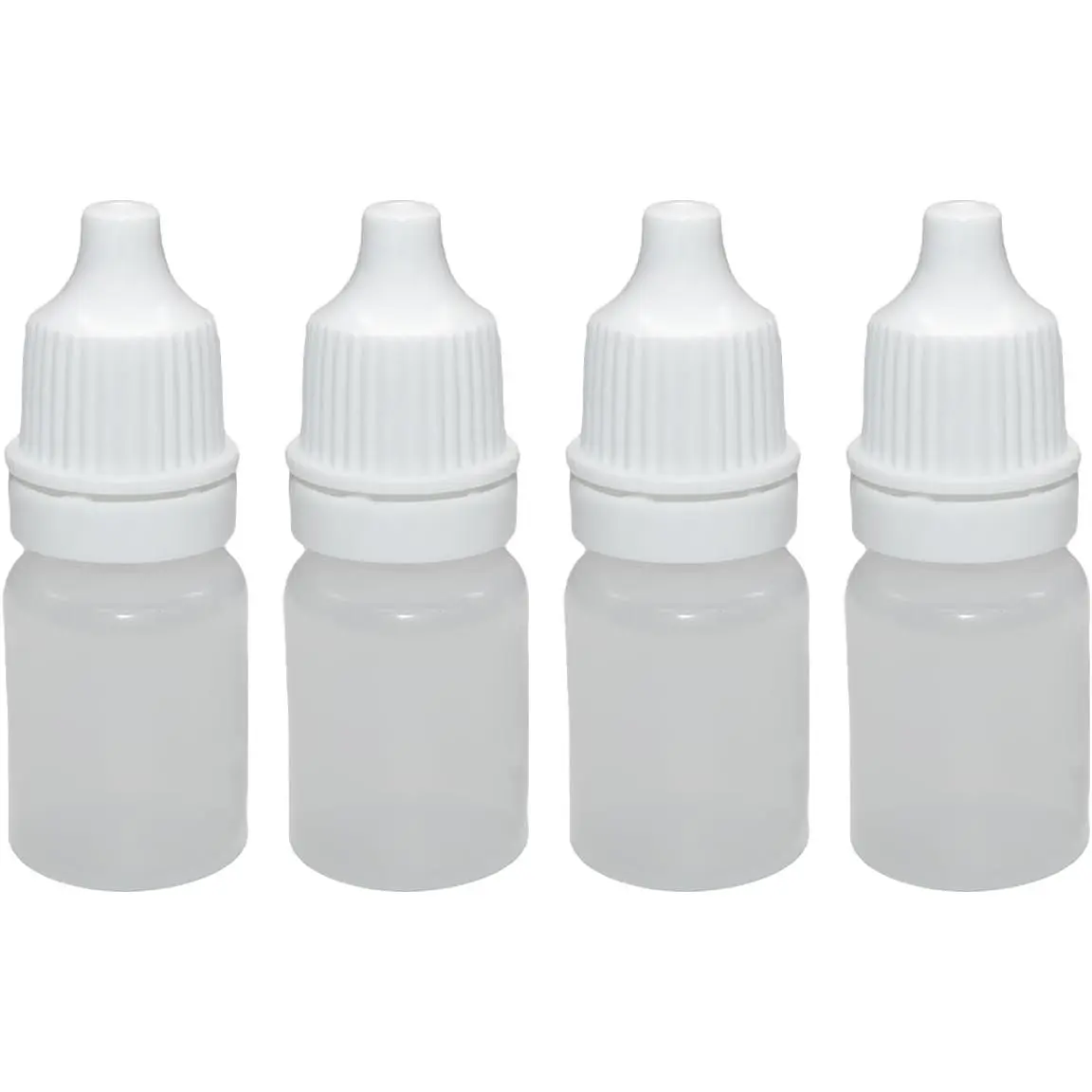 4 Pack Eye Dropper Bottles, 5ML Liquid  Travel Containers, Plastic Applicator Bottles, Squeeze Bottle for Oil, Sample (4)