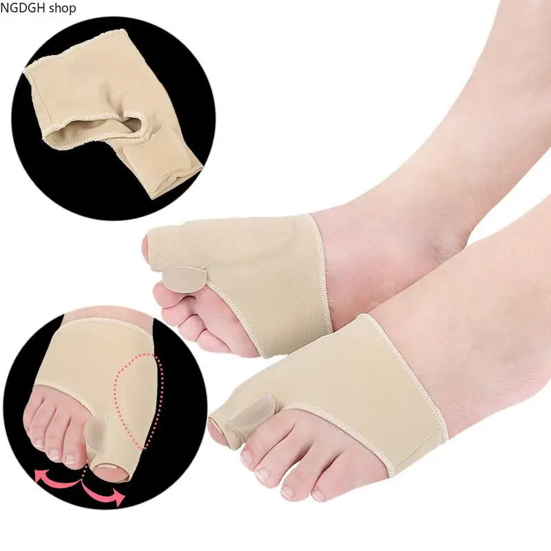 Bunion Corrector & Relief Sleeves, Gel Pad Toe Straightener, Breathable Fabric, Comfortable for Daily Wear, Relieves Foot Pain, Ideal for Walking, Work & All-Day Support
