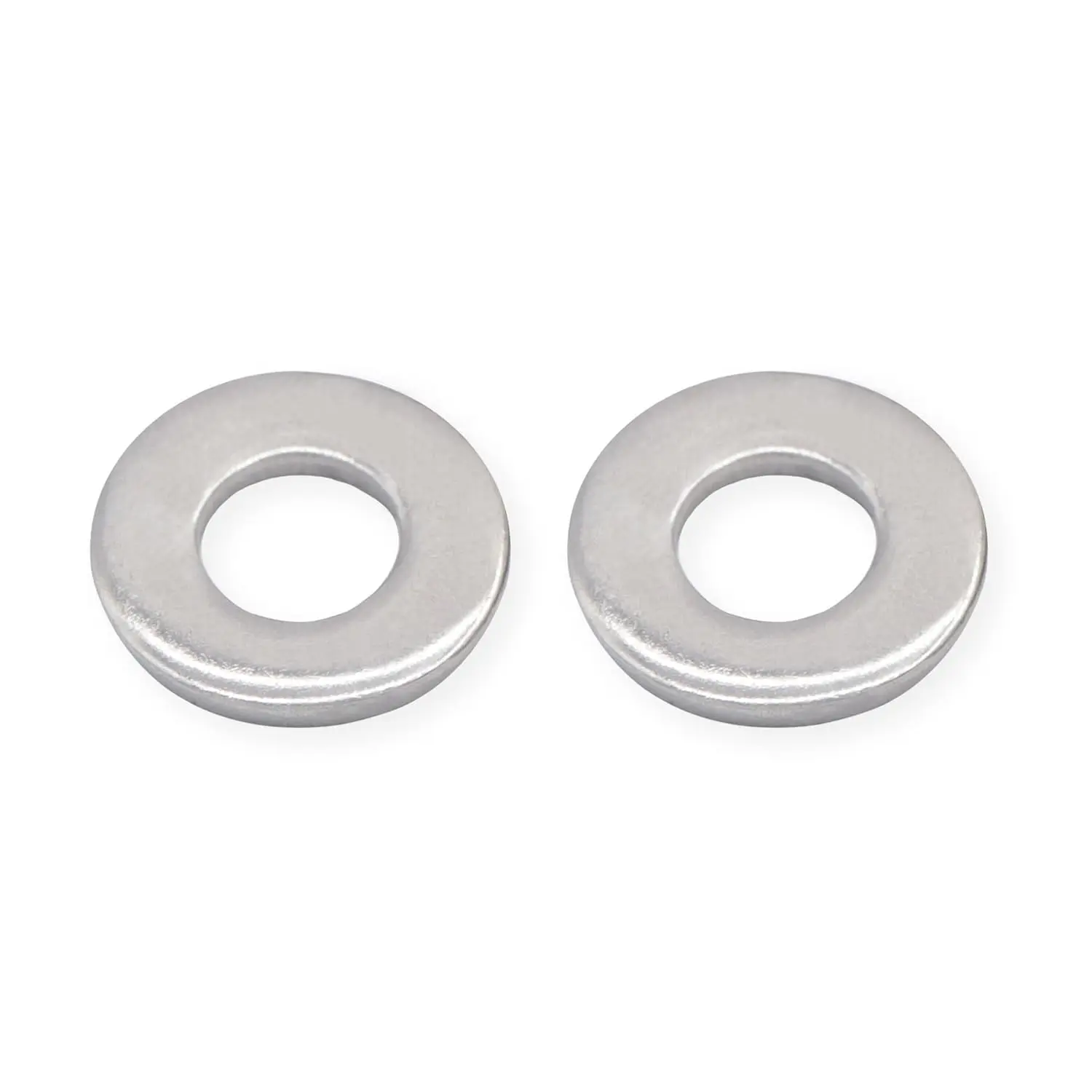 M2 Flat Washer, 6mm OD, 18-8 304 Stainless Steel Metric Washers for  Screws Nuts 50 count