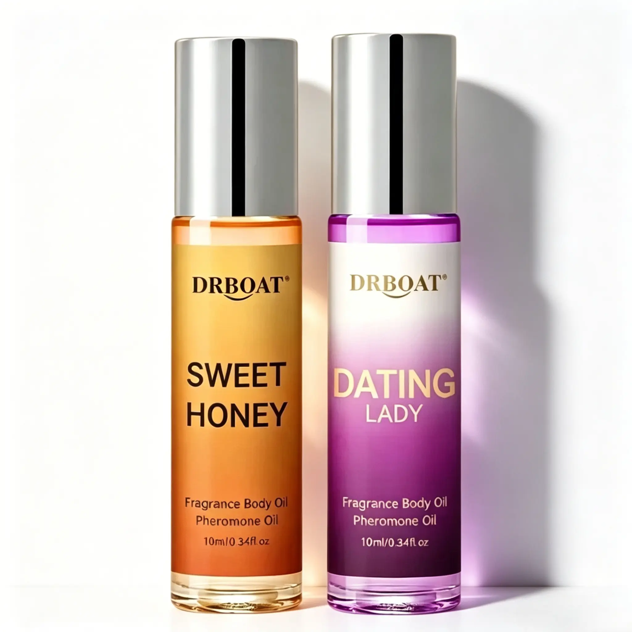 Honey & Date Pheromone Oil - Sweet OUD and Roll On Subtle Concentrated Perfume Oil, Honey Oud & Date | Romantic Everyday Scent | Long-Lasting | Vegan & Cruelty-Free
