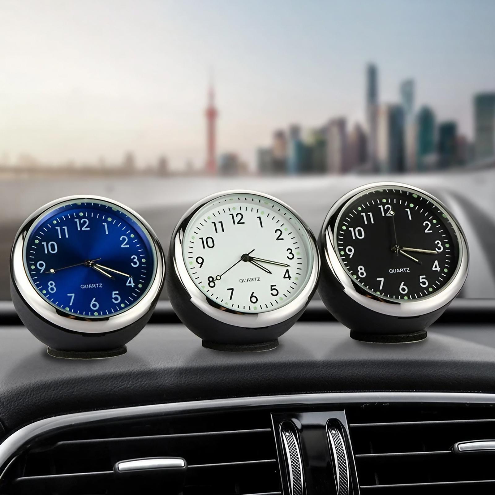Car Dashboard Clock, Car Dashboard Digital Pointer Clock Decoration, Car Interior Decoration Accessories, Car Dashboard Decor