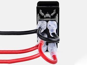 Nilight Bed Lights Rocker Switch Led Light Bar 5 Pin Laser On Off SPST switches 20A/12V 10A/24V for Truck Pickup Rock Cars Boats Cargo Camper Van RVs