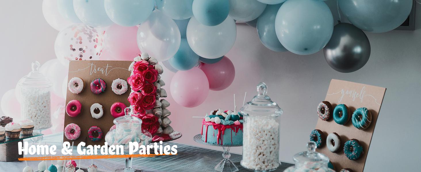 Balloon Pump Electric, Dual Nozzle Balloon Inflator Air Pump, Fast & Easy Inflation for Party Decorations, Birthday, Wedding, Baby Shower – Lightweight, Portable Balloon Blower Machine