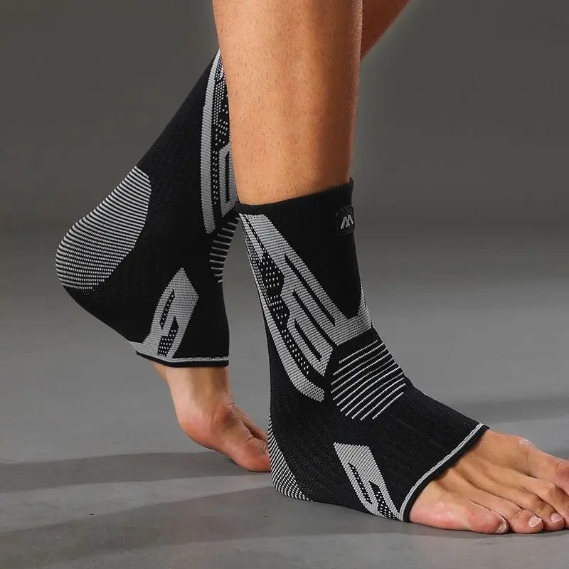 YYW1 2pcs 3D Knitted Ankle Protective Compression Bands, Elastic Breathable Ankle Support, Moisture-Wicking Joint Support, Fitness Hiking, Ankle Wrap, Ankle Sleeve