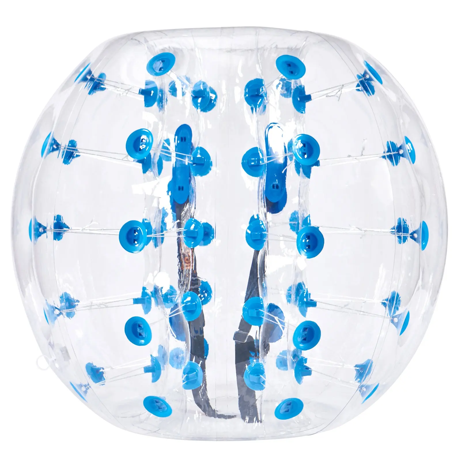 VEVOR Inflatable Bumper Ball 1-Pack, 4FT/1.2M Body Sumo Zorb Balls for Teen Adult, 0.8mm Thick PVC Human Hamster Bubble Balls for Outdoor Team Gaming Play, Bumper Bopper Toys for Garden, Yard, Park