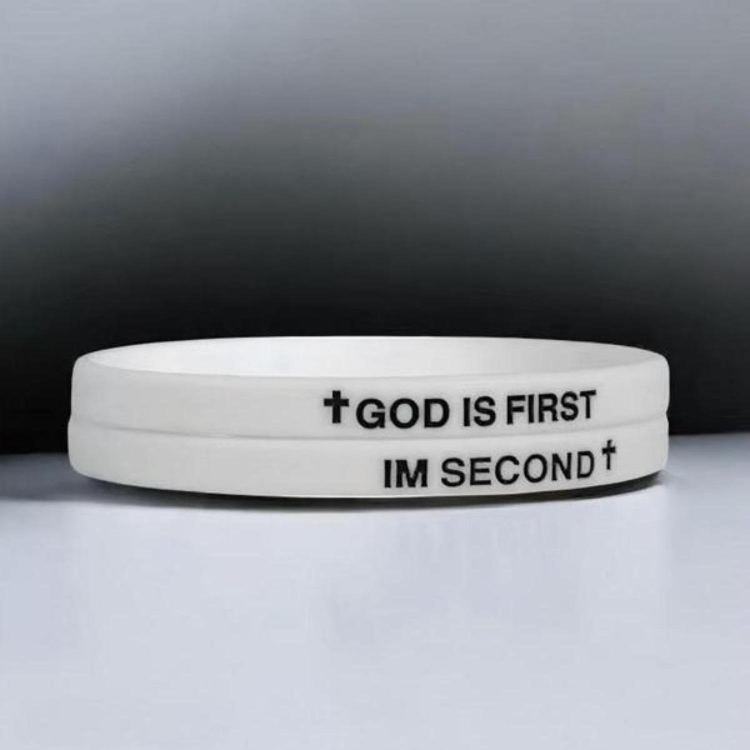 Silicone Wristband, Fashionable Wristband for Women & Men, Trendy All-match & Exquisite Jewelry for Birthday Gift, Stackable Bracelets, Bracelet Design, Word Bracelets