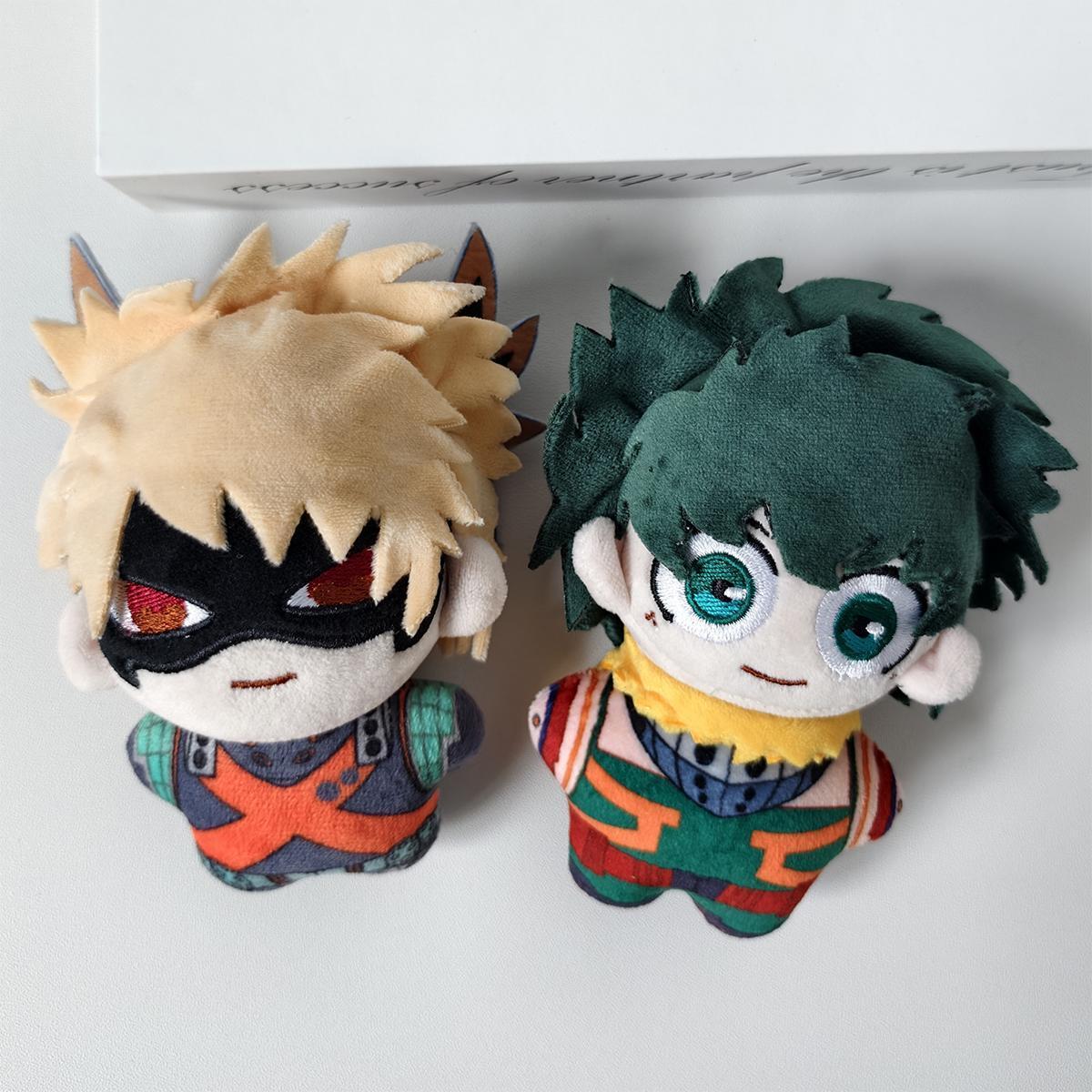MHA Anime Toys Midoriya Izuku Bakugou Katsuki Plush Keychain Himiko Toga Figure Cosplay dolls Cartoon Himiko Toga Plushies Gift