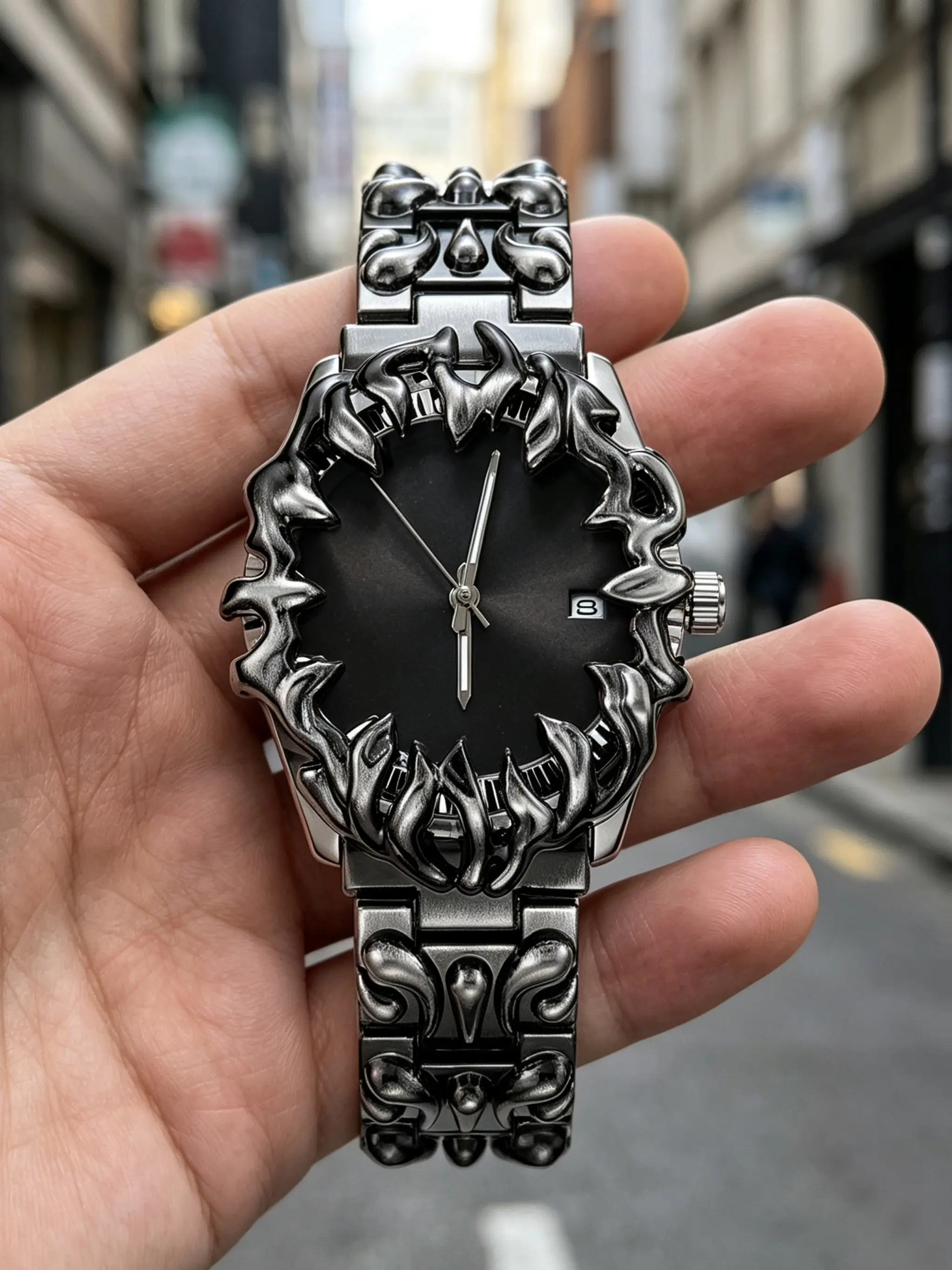 Men's Quartz Watch, Luminous Function, Luxury Round Case, Unisex Unique Design, Perfect Gift for Valentine's Day, Father's Day, Halloween