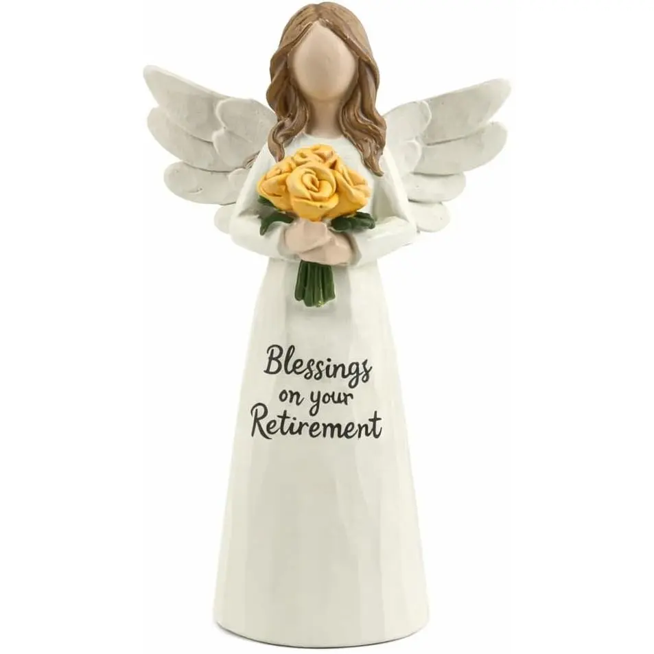 for Woman,  Blessings  Your  Angel Statue for Coworker Teacher Nurse Mom , Desk Shelf  Office Decor ()