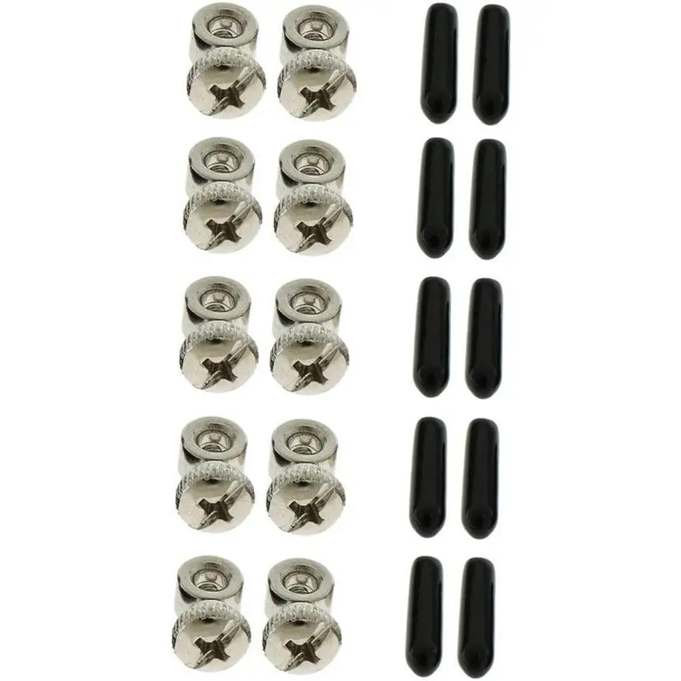 5 Sets  Jump Rope Adjustable Screws End Caps for Speed  Jump Ropes  Accessory
