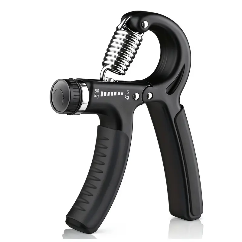 Adjustable Hand Grip Strengthener, 5-60kg Resistance, Fitness Equipment for Home Gym Workout