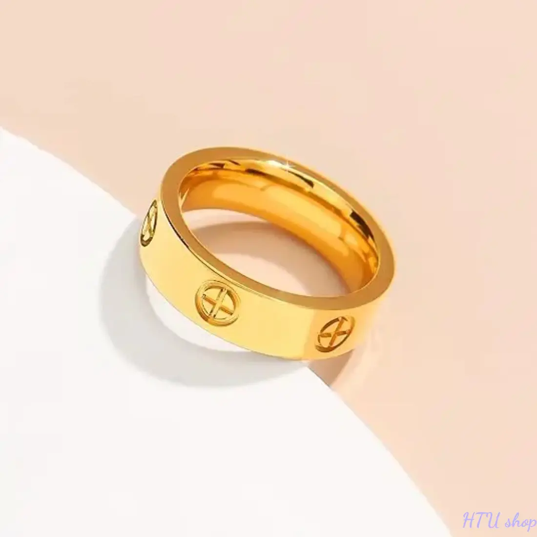 Classic Minimalist Wedding Band Ring for Women, Trending Engagement Promise Ring Jewelry, Elegant Slim Stackable Gold Tone Look Wedding Band, Comfortable Everyday Wear Fine Jewelry for Wedding, Anniversary, Proposal & Daily Outfit