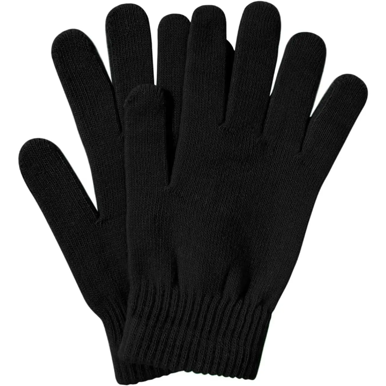 Magic Knitted Gloves for Women Winter Warm Full Finger Mittens for Men Ladies Soft Stretchy Unisex Gloves