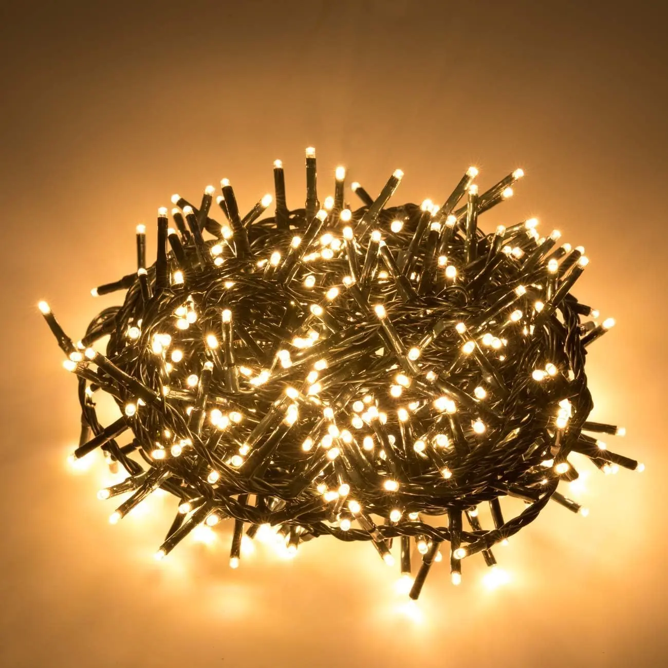 49FT 500 LED Christmas Cluster Lights for Christmas Tree Warm White | 8 Modes Christmas Cluster Lights with Timer & Connectable for Xmas  Garden Wedding Party Xmas Tree Indoor Outdoor Decor
