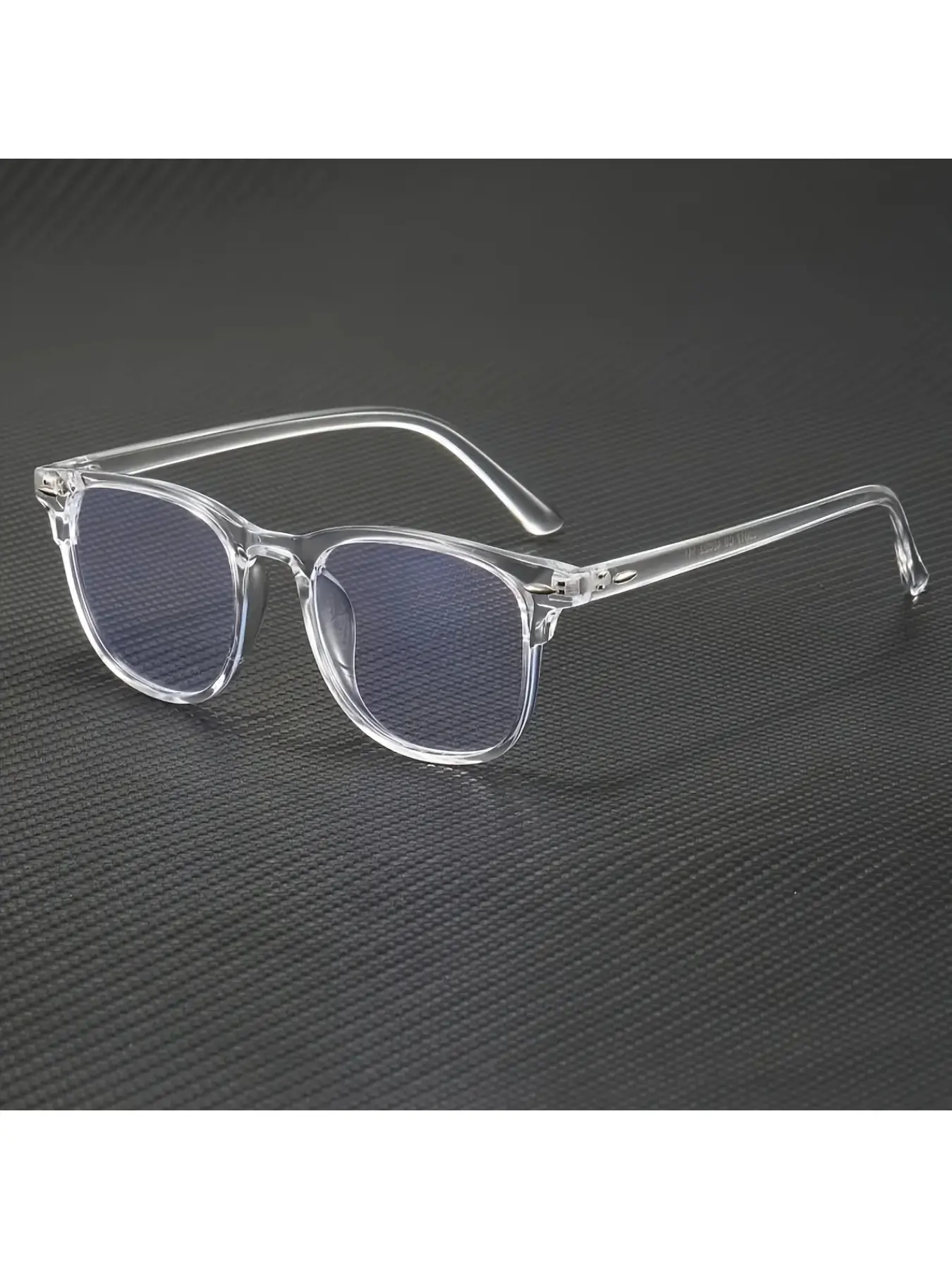1pc Anti-Blue Light Glasses- Full-Rim Oval frame, Lightweight PC Frame& Lens, Non- Computer, Gaming, TV, Phone Eyewear- Compatible with MacBook, PC, Smartphone- Minimalist Glasses for Men& Women- Anti-Eye Strain for Digital Devices, Screen Time