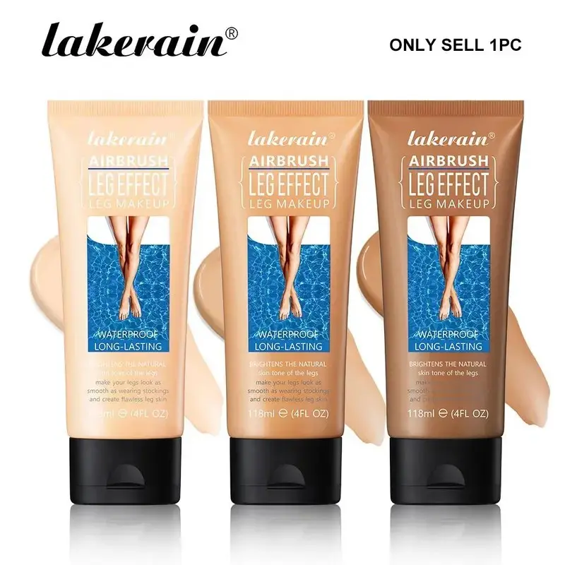 Natural Looking Leg Makeup, Leg Body Makeup, 1 Count Water Resistant Transfer Proof Waterproof Formula Lotion, Easy Application Leg Makeup, Flawless Body Makeup, Leg Makeup Waterproof No Transfer, Skin Care Product for Women & Girls