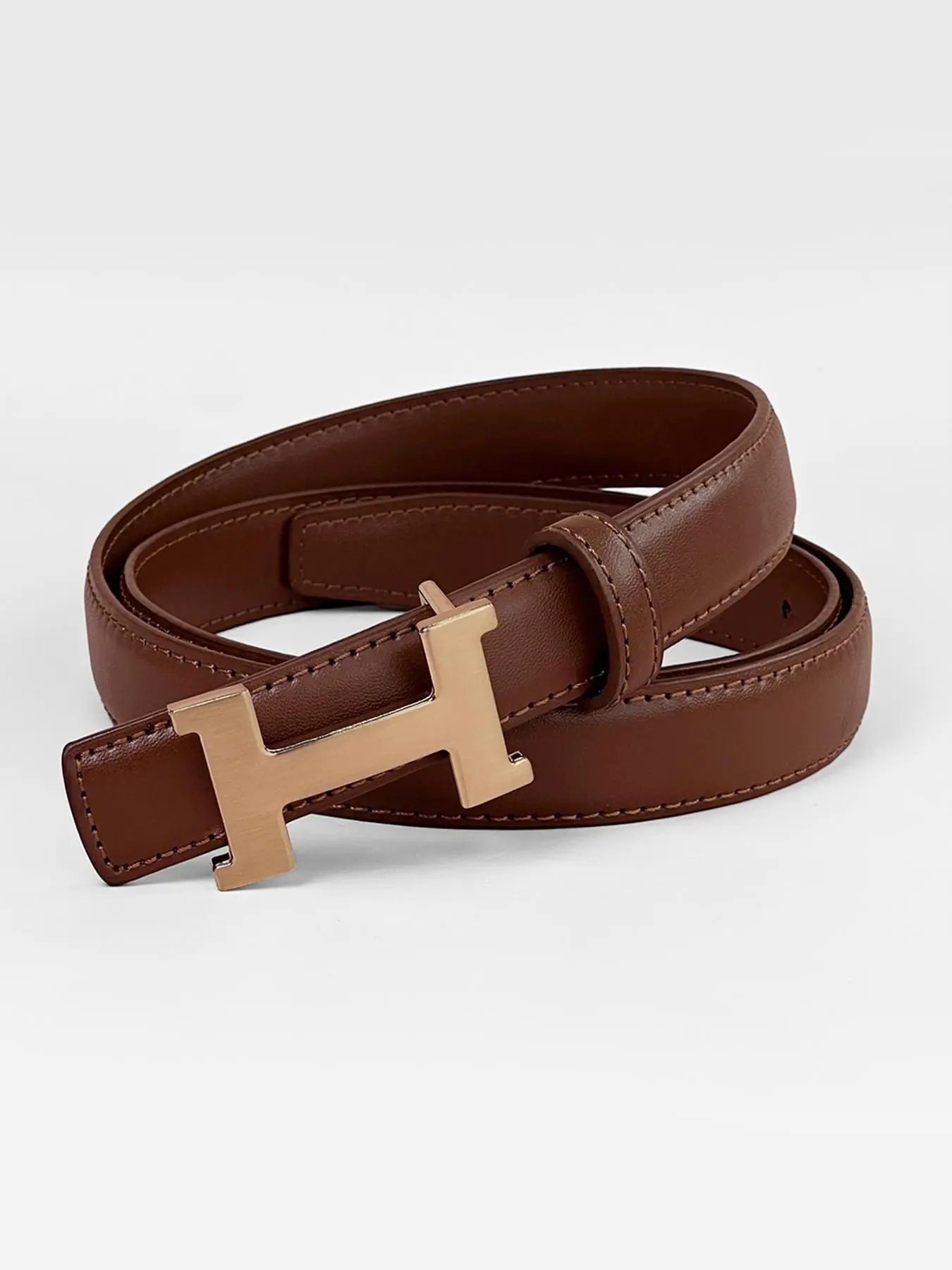 Simple Fashion Letter Belt, Versatile Design for All Occasions, Casual Style, Perfect for Daily Use, Trendy Accessory, Enhances Fashion Taste