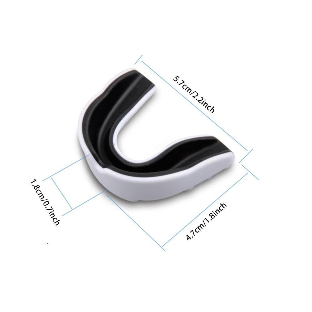 Anti-chipping Basketball Sports Mouth Guard, 4 Counts/set Boxing Equipment, Boxing & Martial Arts Mouth Guard, Mouth Protective Tool for Sports, Christmas Gift