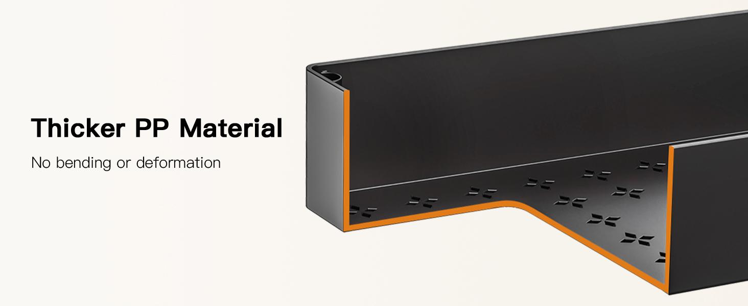 Slim Storage Cart with Wheels - 3 Tier Bathroom Organizers and Storage Cart - Rolling Carts for Bathroom, Kitchen, Narrow Space, Laundry Room,Black