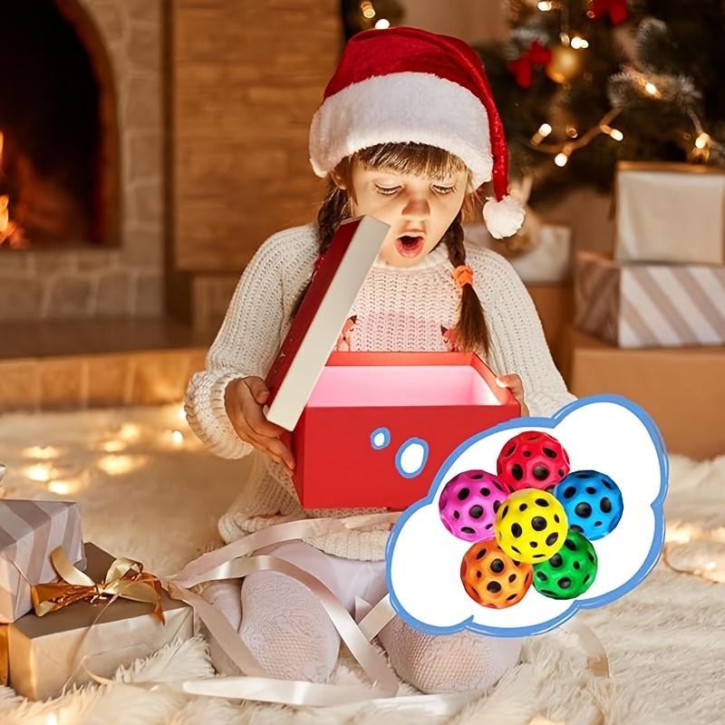 Super elastic space ball, perfect for children and adults, enhances hand-eye coordination. This bouncy ball is easy to grip and makes an excellent gift for occasions like Valentine's Day, New Year, Thanksgiving, Mother's Day, and more