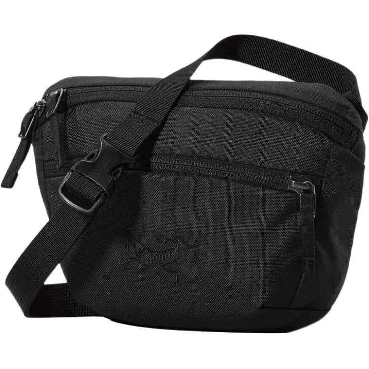 Arc'teryx Mantis 1 1.5L Outdoor Backpack for Men and Women, Recycled Polyester, Black