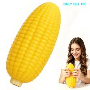 Giant Corn Squishy, Jumbo Big Cute Realistic Corns Stress Ball, Soft Squishies, Slow Rising Stress Ball for Anxiety Relief