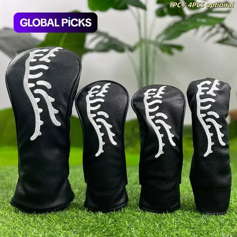 Tiger Pattern Golf Club Head Cover, Golf Accessories, Waterproof & Durable, Ideal for Hybrid Driver & Fairway Wood, Perfect Gift for Golf Enthusiasts