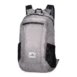 Ultra Light Outdoor Sports Backpack Water Resistant For Cycling Hiking Travel Unisex Casual Daypack Foldable Storage Under 20L Solid Stitching Street Trend