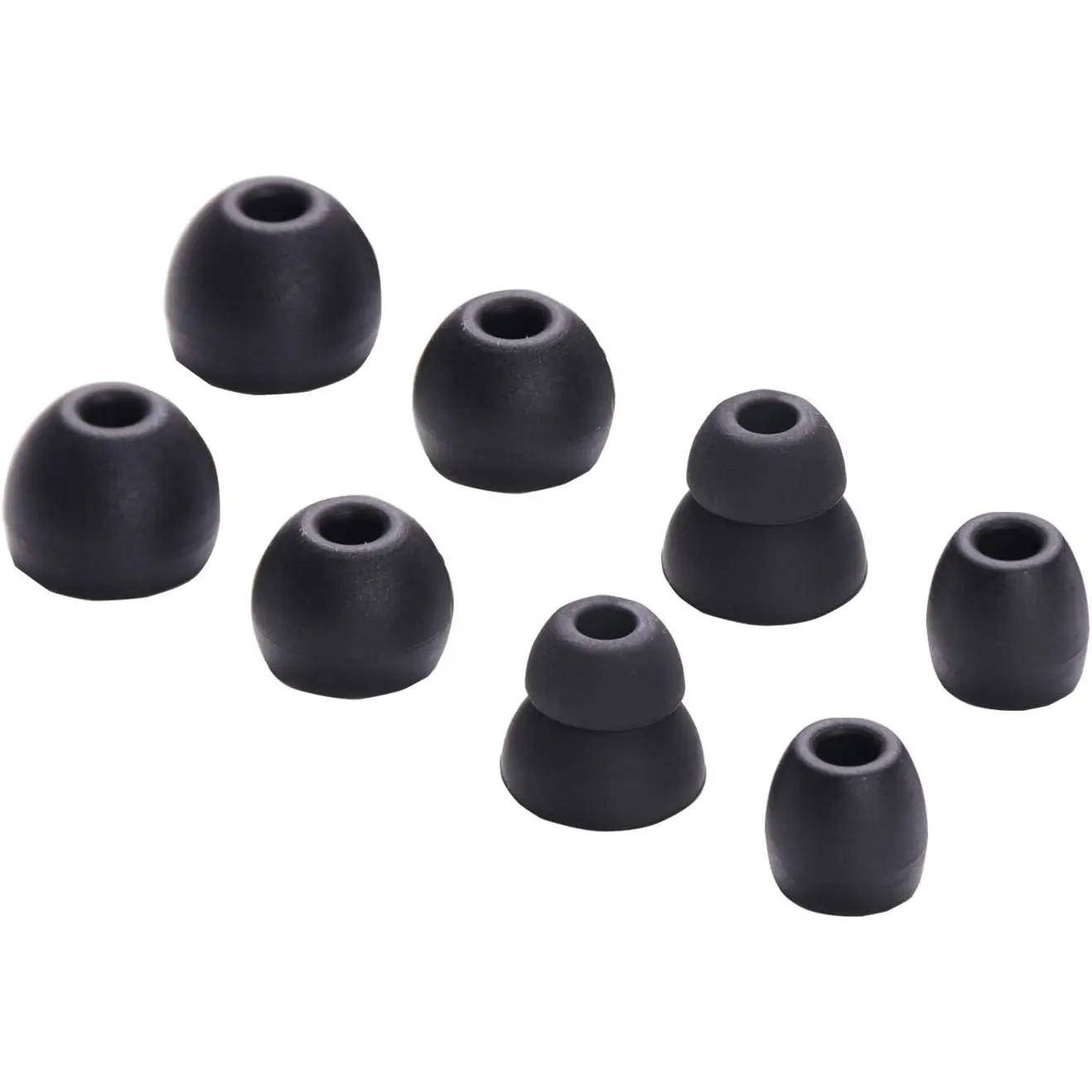 Noise-Isolating Synthetic Eartips Earpads - 4 Pairs Multi-Size Replacement Set for Powerbeats Pro Earphones
