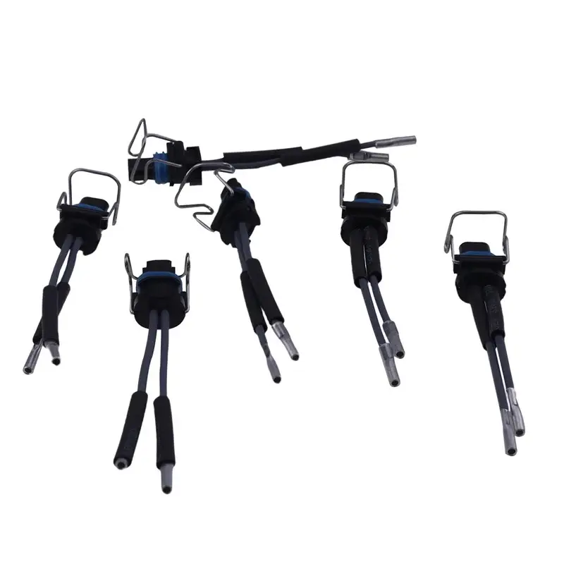 FridayParts 6 PCS Wiring Harness 366-9748 3669748 for Caterpillar CAT Engine 3126 3126B 3126E C11 C13 C15 C7 C9