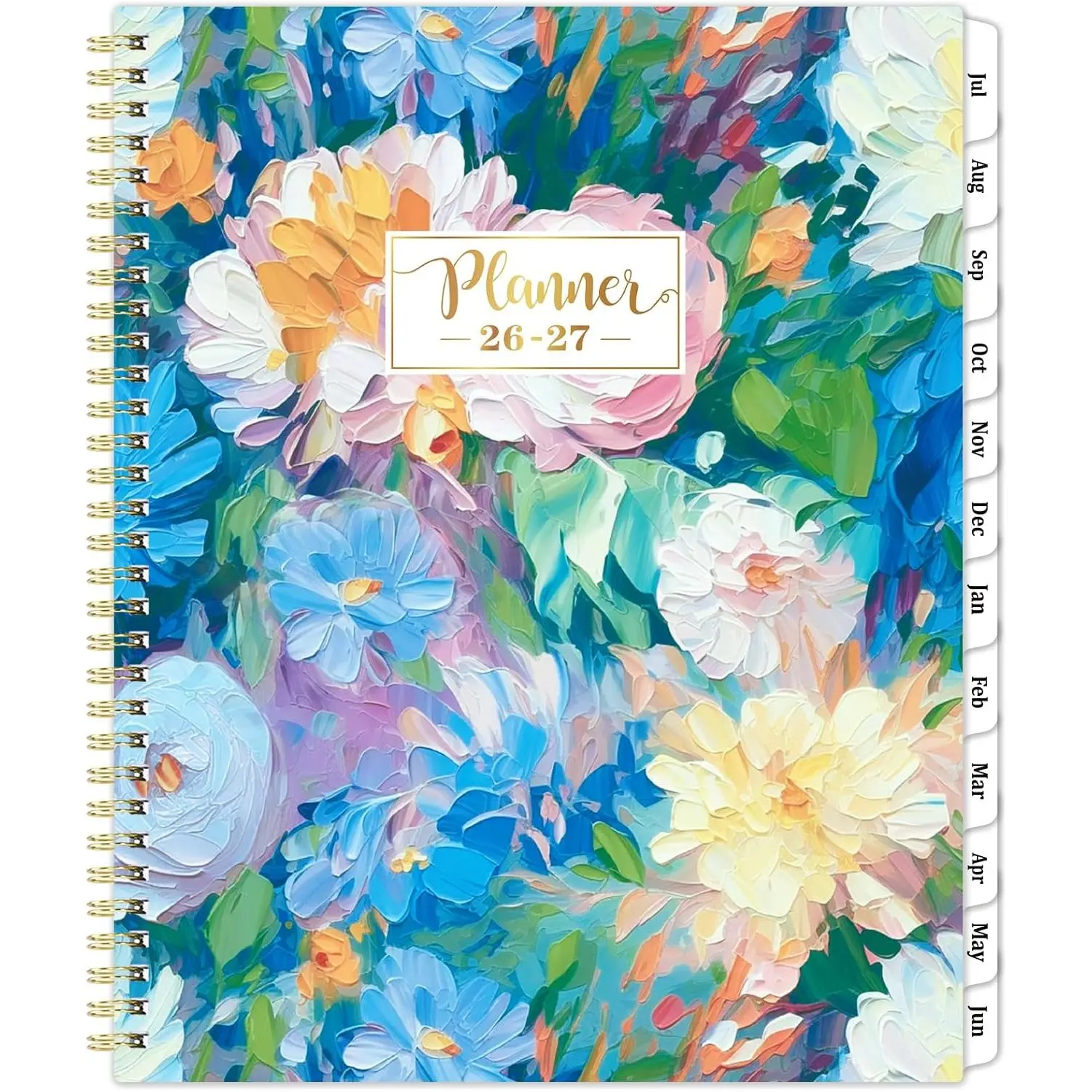 Planner 2026-2027,2026-2027 Planner Weekly and Monthly,8.5" x 11" | July 2026 - June 2027, Weekly and Monthly,with Marked Tabs,  Pocket,for Daily Organizer