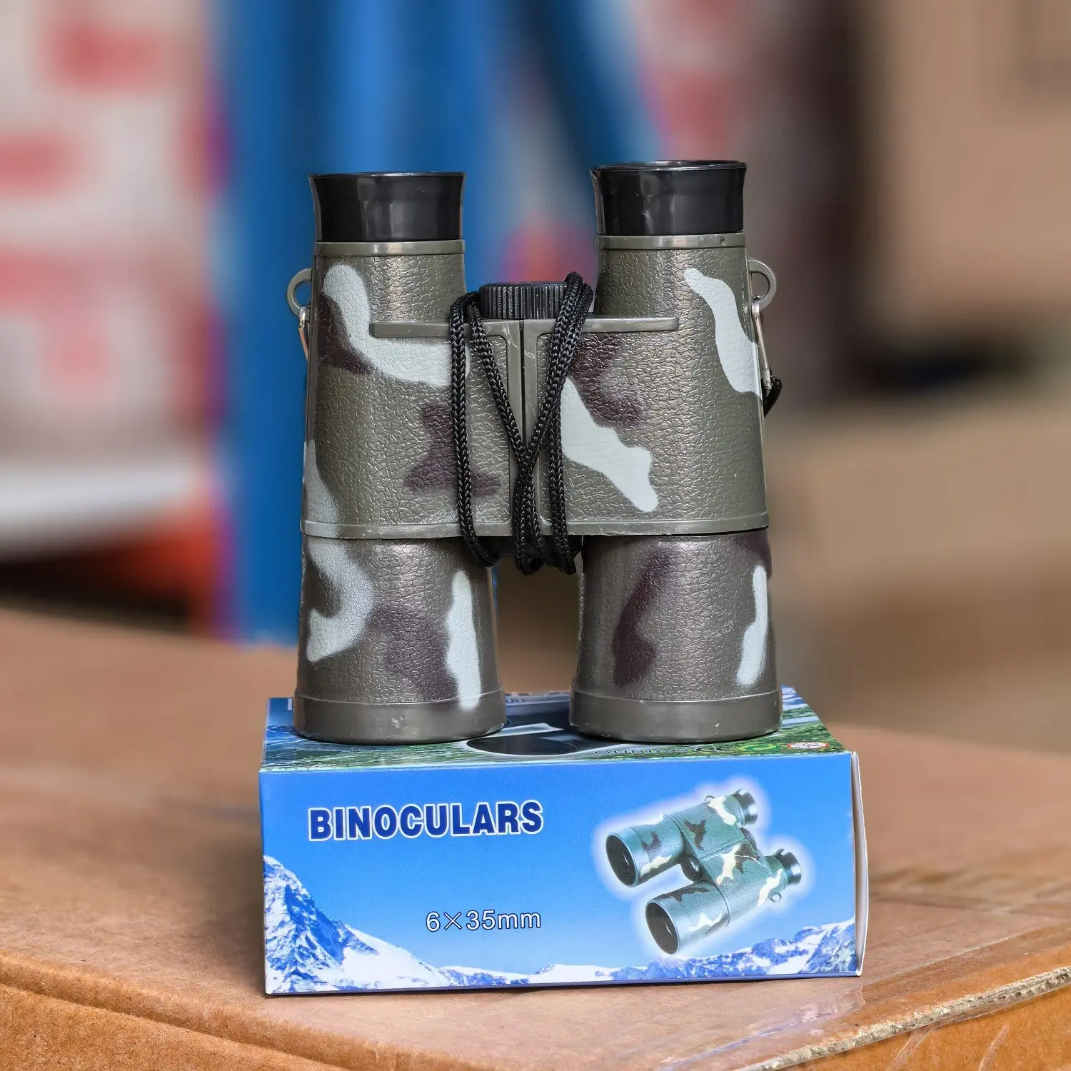 6x Kids Toy Telescope, Camouflage or, Simple Operation, Camping Exploration, Nature Observation Game, Young Children, Family Outdoor Activities