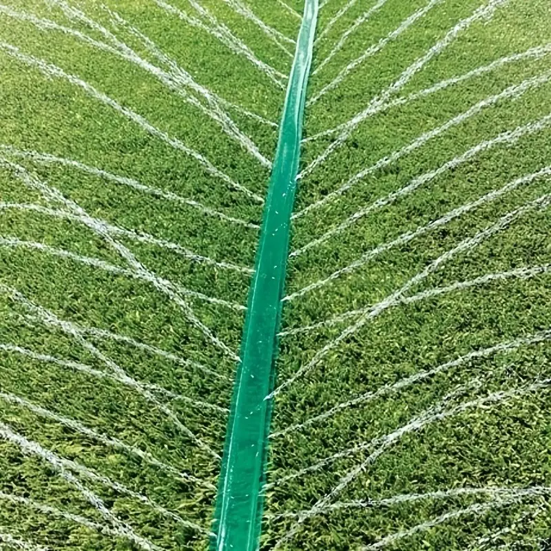 Lawn Sprinkler, Garden Sprinklers, Garden Automatic Spray Micro Sprinkler Drip Irrigation System Irrigation Hose, Cooling Water Flow for Lawns, Gardens, and Trampoline Play Areas
