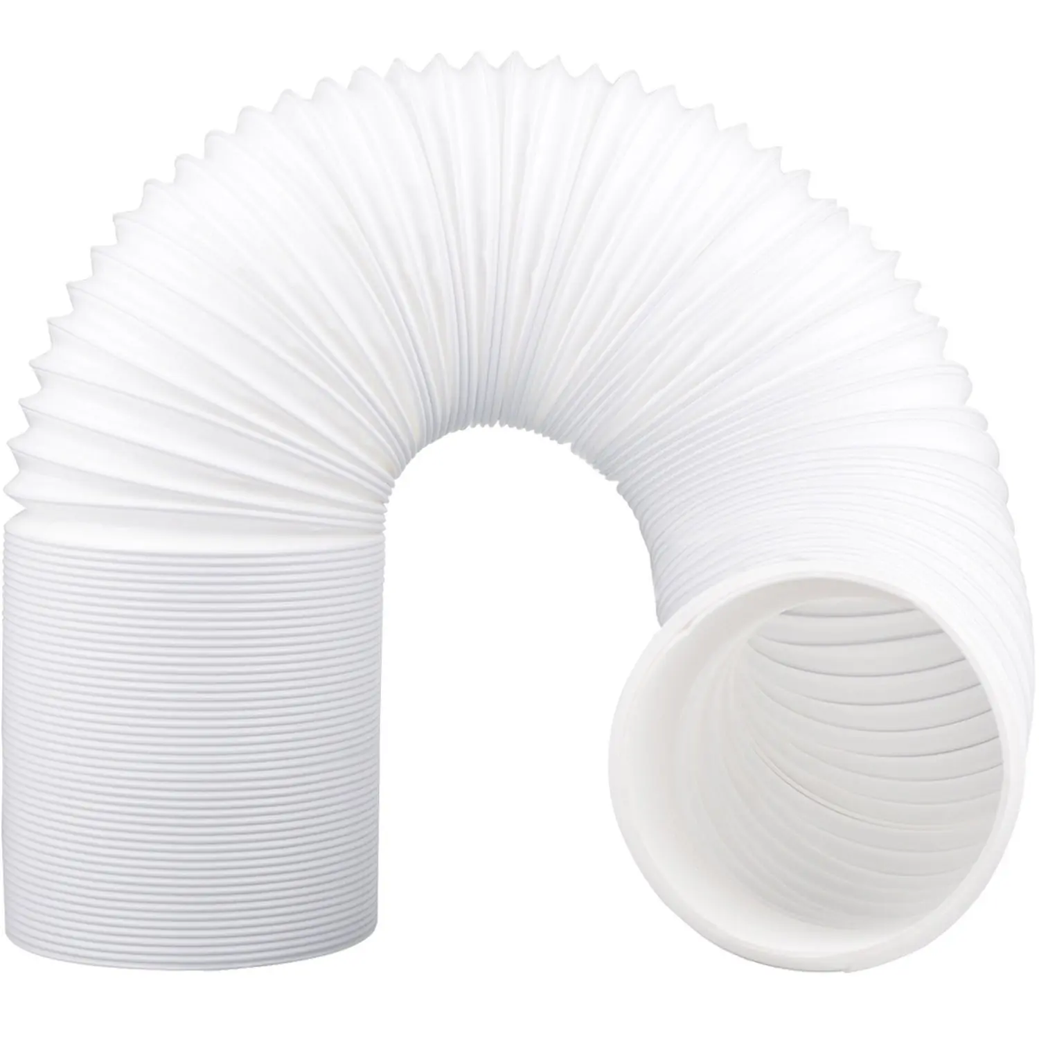 Portable Air Conditioner Exhaust Hose for Car, RV & Camper, 5.9 Inch (150 mm) Replacement Vent Hose with Steel Wire Reinforcement, Durability, Clockwise or Counter-Clockwise, 1.5m/2m