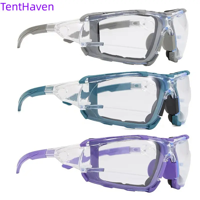 2026 new safety glasses, impact resistant, shatter resistant, scratch resistant, UVC protective glasses, professional competition, labor protection glasses, industrial protective glasses