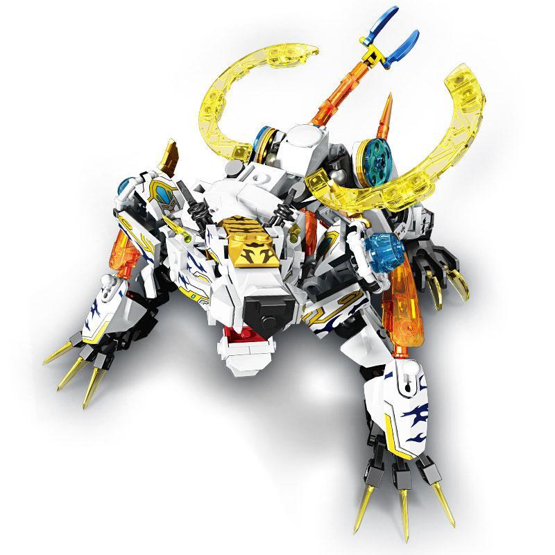 Creative Mechanical Transformation Robot Building Blocks Toy, Assembly Model Blocks Toy, Birthday Gift for Boys