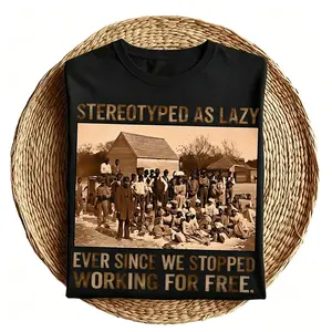 Stereotyped as Lazy Black History Month Shirt,Black History African American Tee,African Black Pride