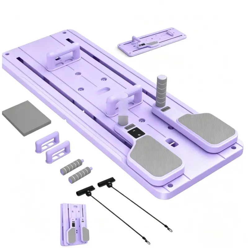 2025 Pilates Trainer Set, 5-in-1 Multifunctional Abdominal Board, Compact Core Trainer, Foldable Home Pilates Trainer