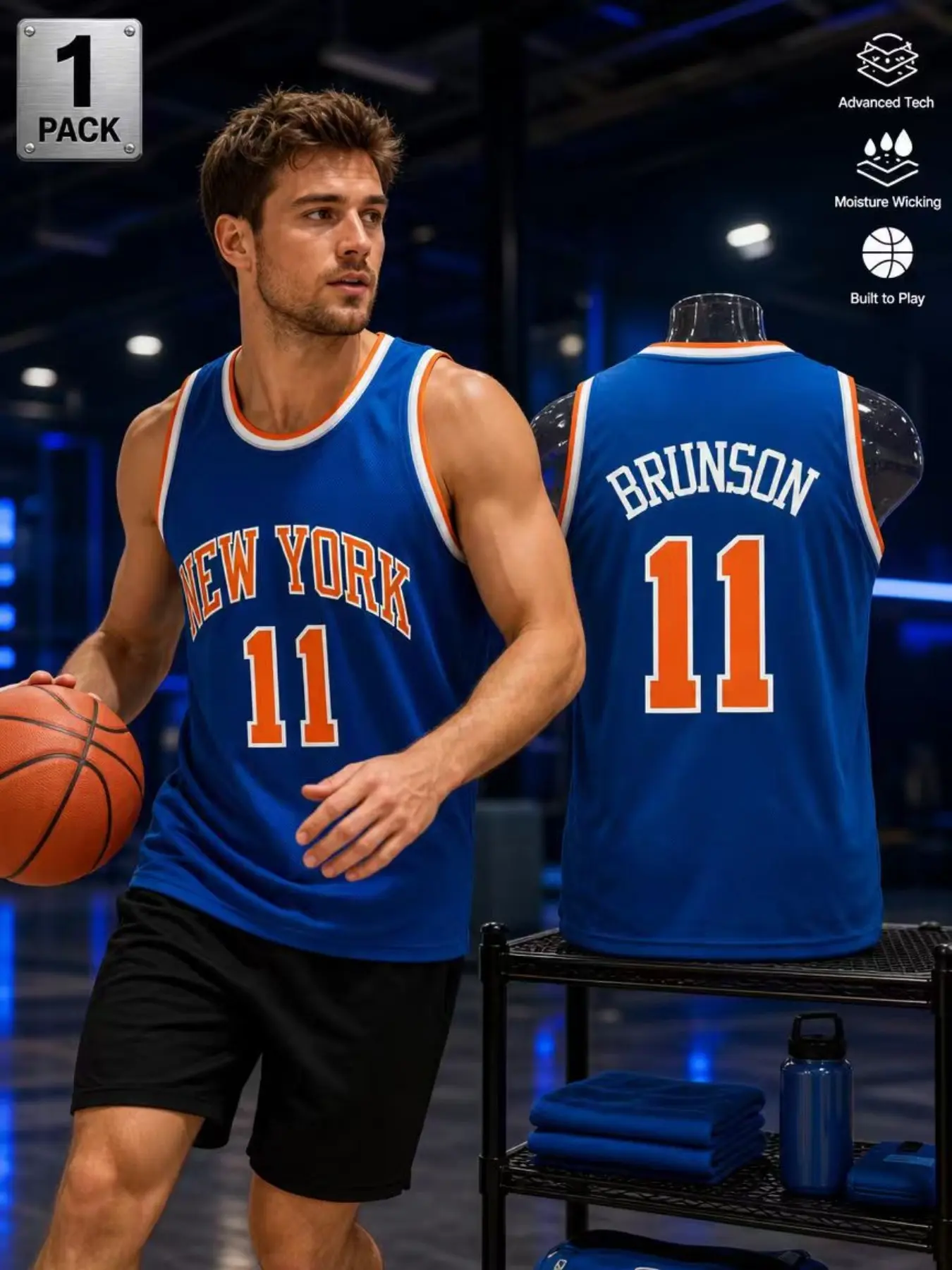 Men Women #11 New York Embroidered Basketball Jersey | Vintage Game Day Streetwear