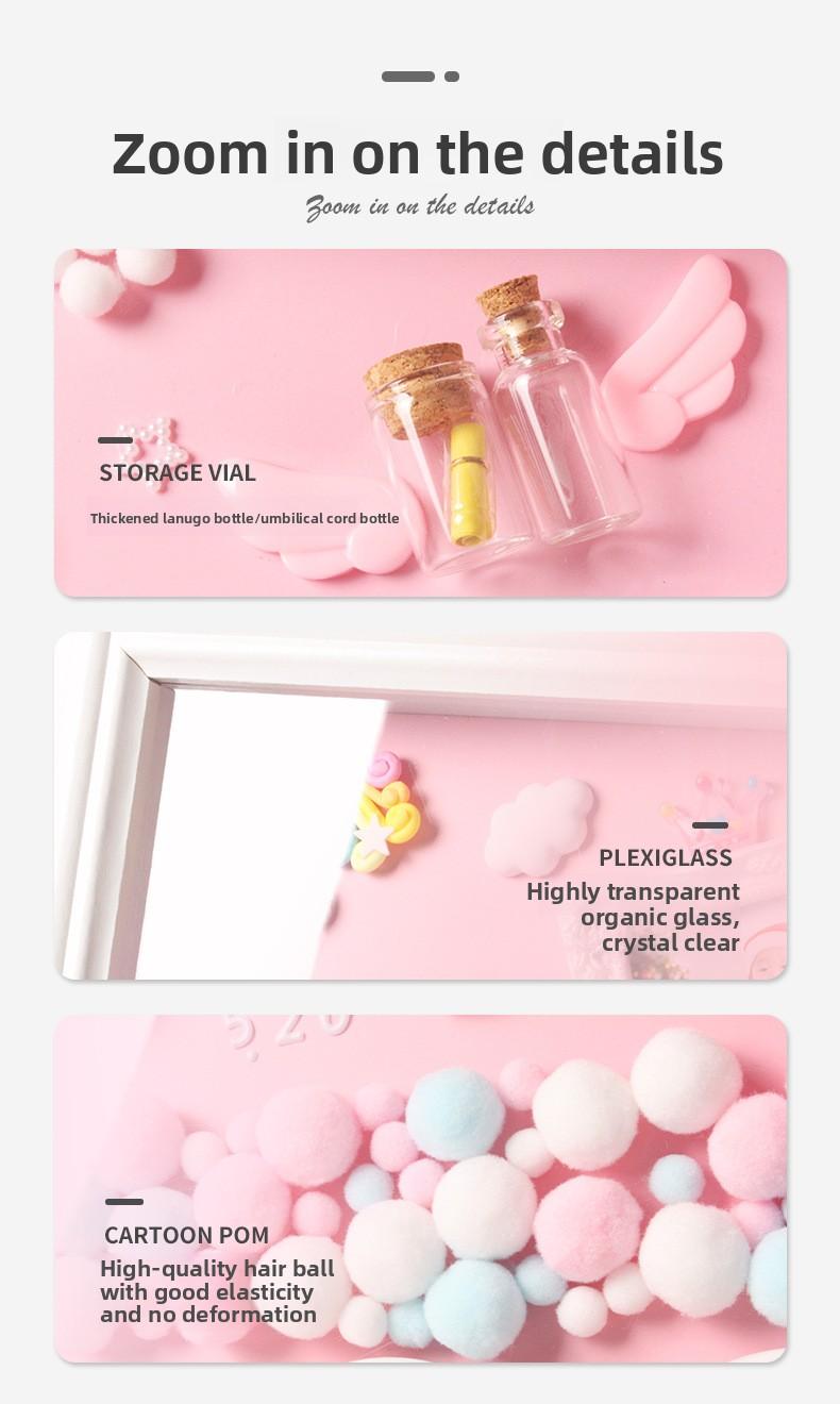 Capture Tiny Miracles! Baby Handprint Footprint Memorial Frame